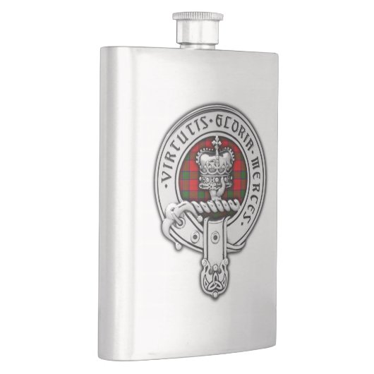 Clan Donnachaidh (Robertson) Crest & Tartan Flacon (Rechts)
