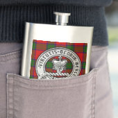 Clan Donnachaidh (Robertson) Crest & Tartan Flacon (Voorbeeld)