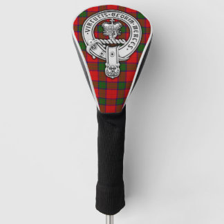 Clan Donnachaidh (Robertson) Crest & Tartan Golfheadcover