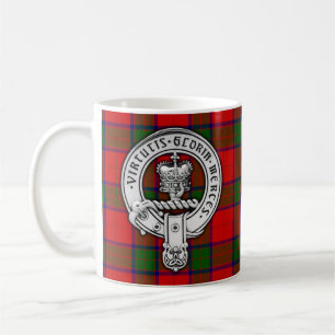 Clan Donnachaidh (Robertson) Crest & Tartan Koffiemok