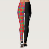 Clan Donnachaidh | Robertson Crest & Tartan Leggings (Achterkant)