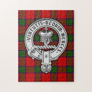 Clan Donnachaidh (Robertson) Crest & Tartan Legpuzzel