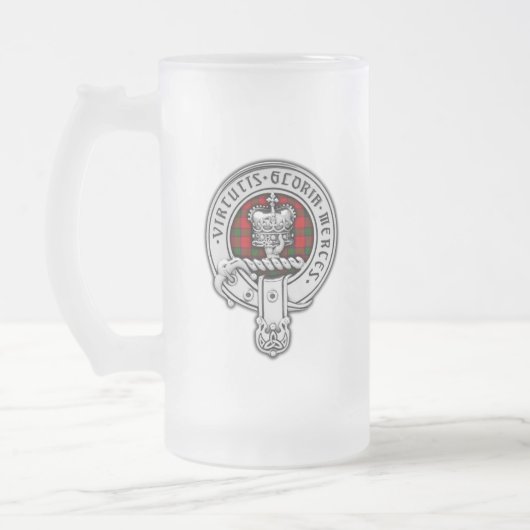 Clan Donnachaidh (Robertson) Crest & Tartan Matglas Bierpul (Links)
