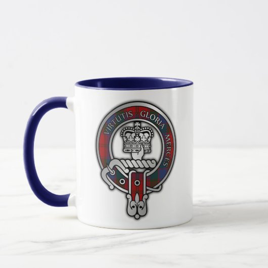 Clan Donnachaidh (Robertson) Crest & Tartan Mok (Links)