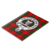 Clan Donnachaidh (Robertson) Crest & Tartan Notitieboek (Linkerzijde)