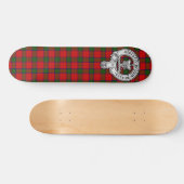 Clan Donnachaidh (Robertson) Crest & Tartan Persoonlijk Skateboard (Horizontaal)