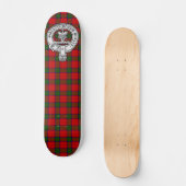 Clan Donnachaidh (Robertson) Crest & Tartan Persoonlijk Skateboard (Voorkant)