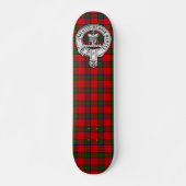Clan Donnachaidh (Robertson) Crest & Tartan Persoonlijk Skateboard (Voorkant)