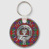 Clan Donnachaidh | Robertson Crest & Tartan Sleutelhanger (Voorkant)