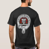 Clan Donnachaidh (Robertson) Crest & Tartan T-shirt (Achterkant)
