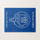 Clan Donnachaidh (Robertson) Crest & War Cry Legpuzzel (Horizontaal)