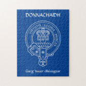 Clan Donnachaidh (Robertson) Crest & War Cry Legpuzzel (Verticaal)