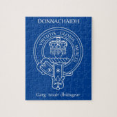 Clan Donnachaidh (Robertson) Crest & War Cry Legpuzzel (Verticaal)