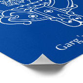 Clan Donnachaidh (Robertson) Crest & War Cry Poster (Hoek)