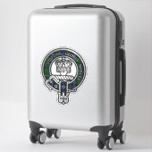 Clan Donnachaidh (Robertson) die op Tartan Crest j Sticker (Koffer)