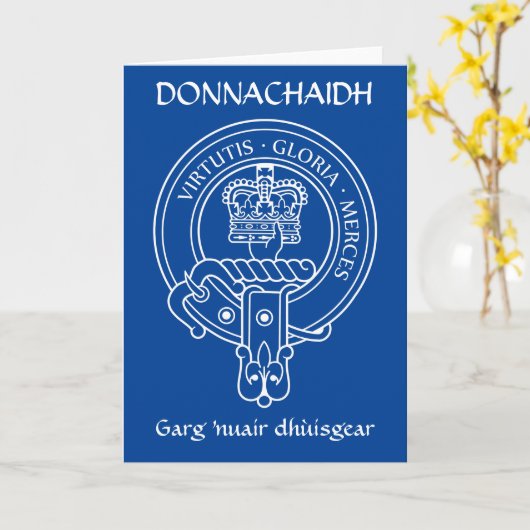 Clan Donnachaidh (Robertson) Kaart (Gele Bloem)