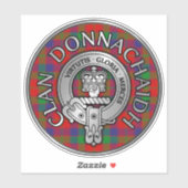 Clan Donnachaidh | Robertson Wapen & Tartan Sticker (Vel)