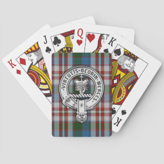 Clan Donnachaidh (Robertson) Wapenschild & Dress T Pokerkaarten