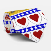 Clan Douglas Archie Stropdas met hart (Opgerold)