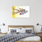 Clan Douglas Art Archibald Canvas Afdruk (Insitu (Slaapkamer))