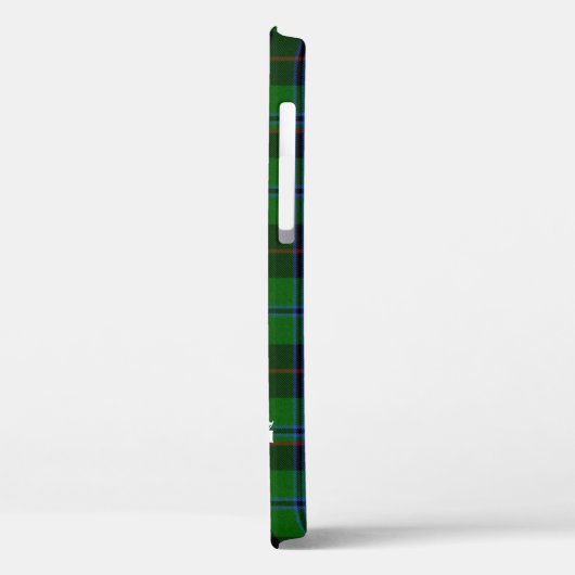 Clan Douglas Crest Badge & Tartan Case-Mate iPhone Case (Achterkant / Links)