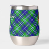 Clan Douglas Crest over Tartan (Rechts)