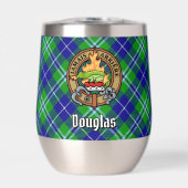 Clan Douglas Crest over Tartan (Voorkant)