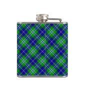 Clan Douglas Crest over Tartan Heupfles (Achterkant)