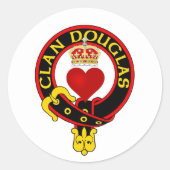 Clan Douglas Crest Sticker (Voorkant)