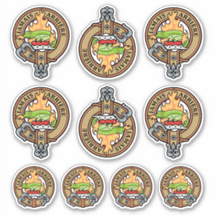 Clan Douglas Crest Sticker Set