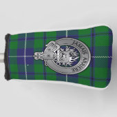 Clan Douglas Crest & Tartan Golfheadcover (Voorkant)