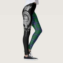 Clan Douglas Crest & Tartan Leggings