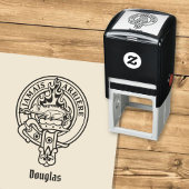 Clan Douglas Crest Zelfinktende Stempel