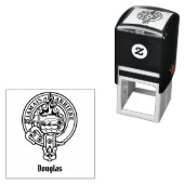 Clan Douglas Crest Zelfinktende Stempel (In situ)