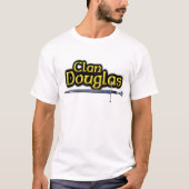 Clan Douglas Geïnspired Scottish T-shirt (Voorkant)