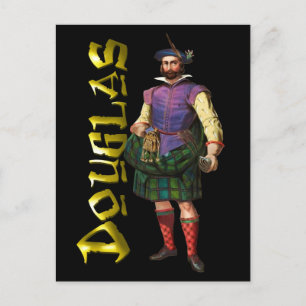Clan Douglas Highland Dream Briefkaart