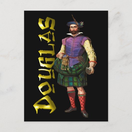 Clan Douglas Highland Dream Briefkaart (Voorkant)