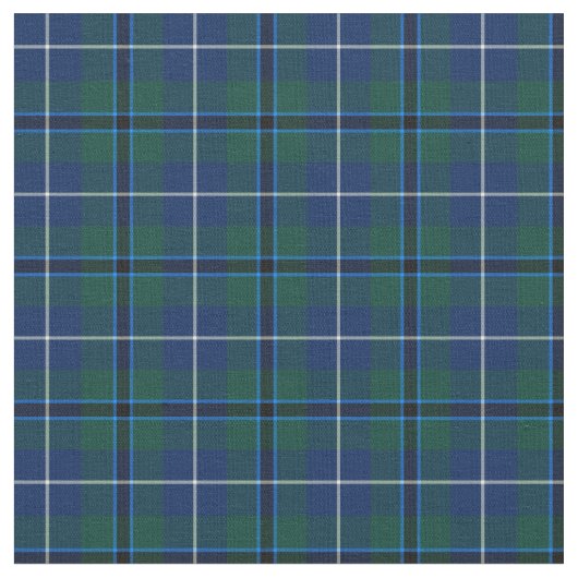 Clan Douglas Modern Tartan Stof (Close Up)
