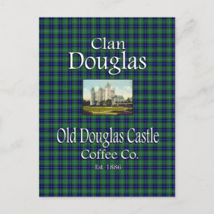 Clan Douglas Old Douglas Castle Coffee Co. Briefkaart