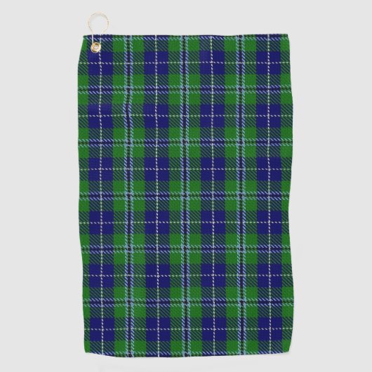 Clan Douglas Scottish Tartan Golfhanddoek (Voorkant)