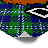 Clan Douglas Scottish Tartan Poster (Hoek)