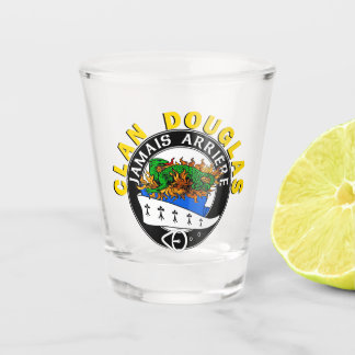Clan Douglas Shot Glass Glas