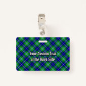 Clan Douglas Tartan Badge (Achterkant met clip)