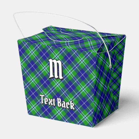 Clan Douglas Tartan Bedankdoosjes (Achterkant)