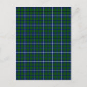 Clan Douglas Tartan Briefkaart (Voorkant)