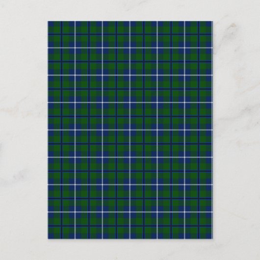 Clan Douglas Tartan Briefkaart (Voorkant)