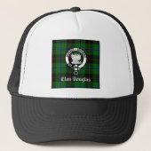 Clan Douglas Tartan Crest Trucker Pet (Voorkant)