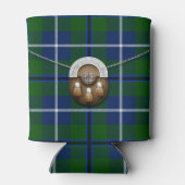 Clan Douglas Tartan en Sporran Blikjeskoeler (Achterkant)