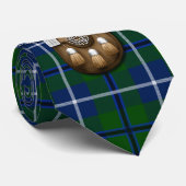 Clan Douglas Tartan en Sporran Stropdas (Opgerold)