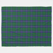 Clan Douglas Tartan Fleece Deken (Voorkant (Horizontaal))